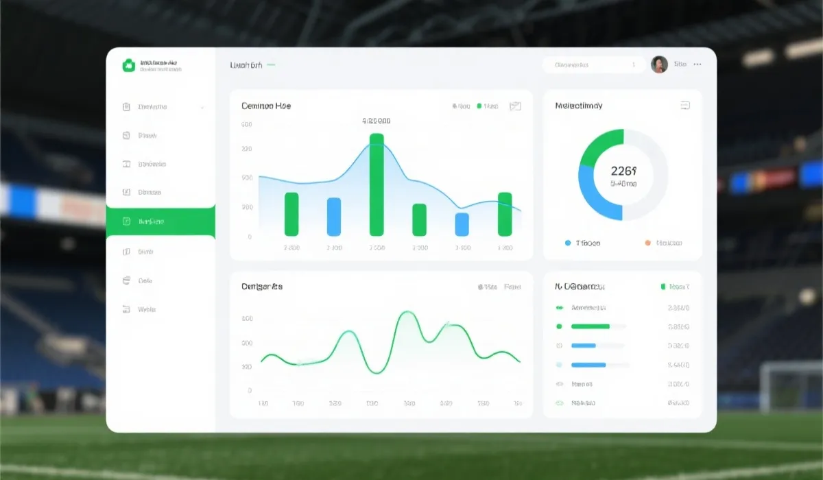 体育数据与内容体验示意图