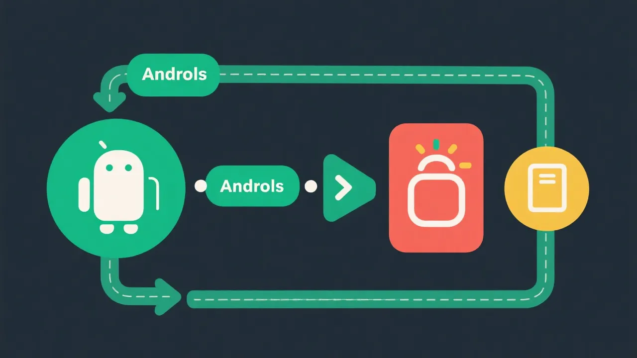 安卓安装流程示意图